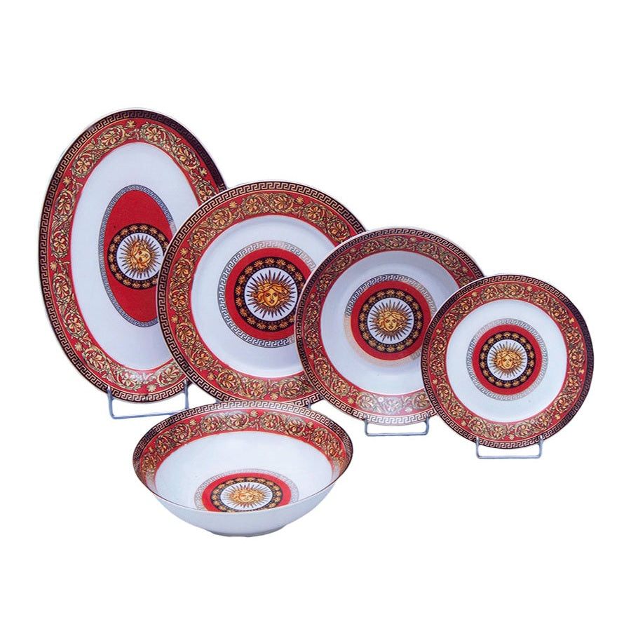 Σερβίτσιο Φαγητού Πορσελάνης 20 Τεμαχίων