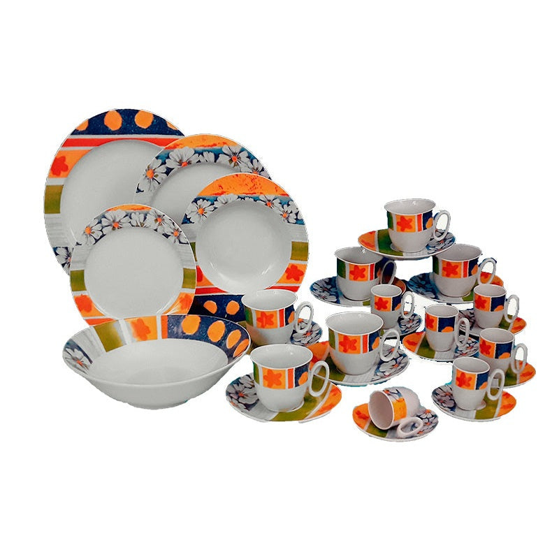 Σερβίτσιο Φαγητού Πορσελάνης 20 Τεμαχίων Οβάλ