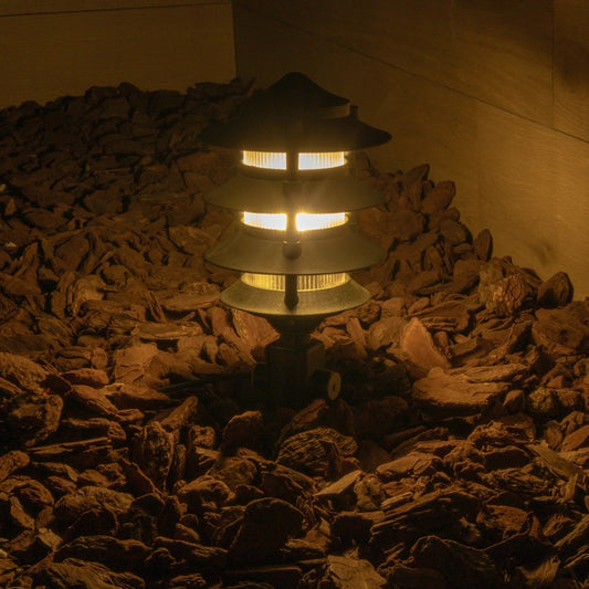 LANTERNA 203-0242 Μοντέρνο Καρφωτό Φωτιστικό Φαναράκι Μονόφωτο 1 x E27 IP44 Μαύρο & Διάφανο Πλαστικό - Μ16 x Π16 x Υ50