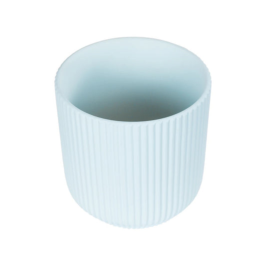 SEMINYAK 20519 Διακοσμητική Κεραμική Γλάστρα Λευκή Π17 x M17 x Υ17