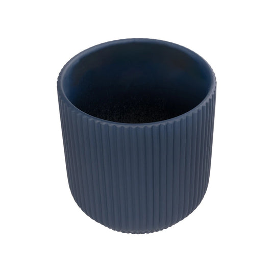 ULUWATU 20520 Διακοσμητική Κεραμική Γλάστρα Μπλέ Π17 x M17 x Υ17