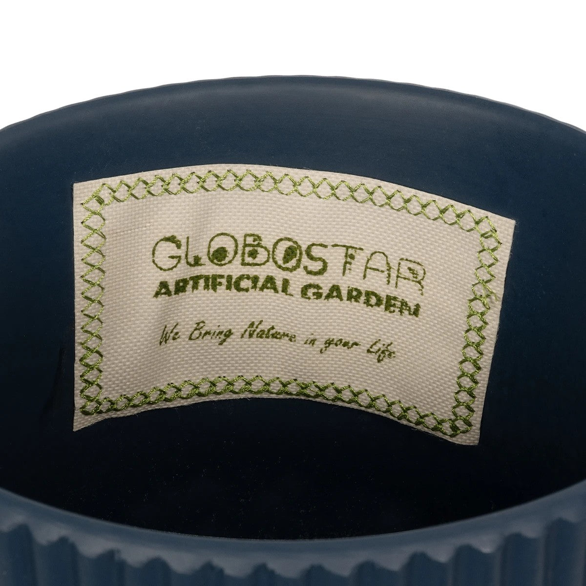 ULUWATU 20520 Διακοσμητική Κεραμική Γλάστρα Μπλέ Π17 x M17 x Υ17