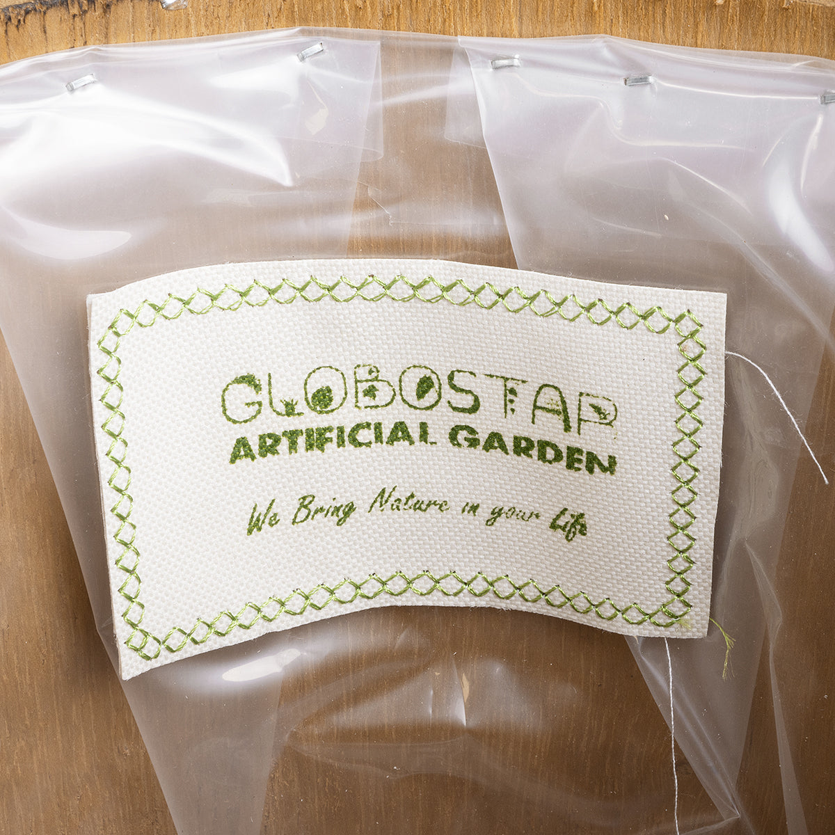 JAMAICA 20555 Διακοσμητικό Ξύλινο Κασπώ Γλάστρα - Flower Pot Καφέ Φ27 x Υ61cm