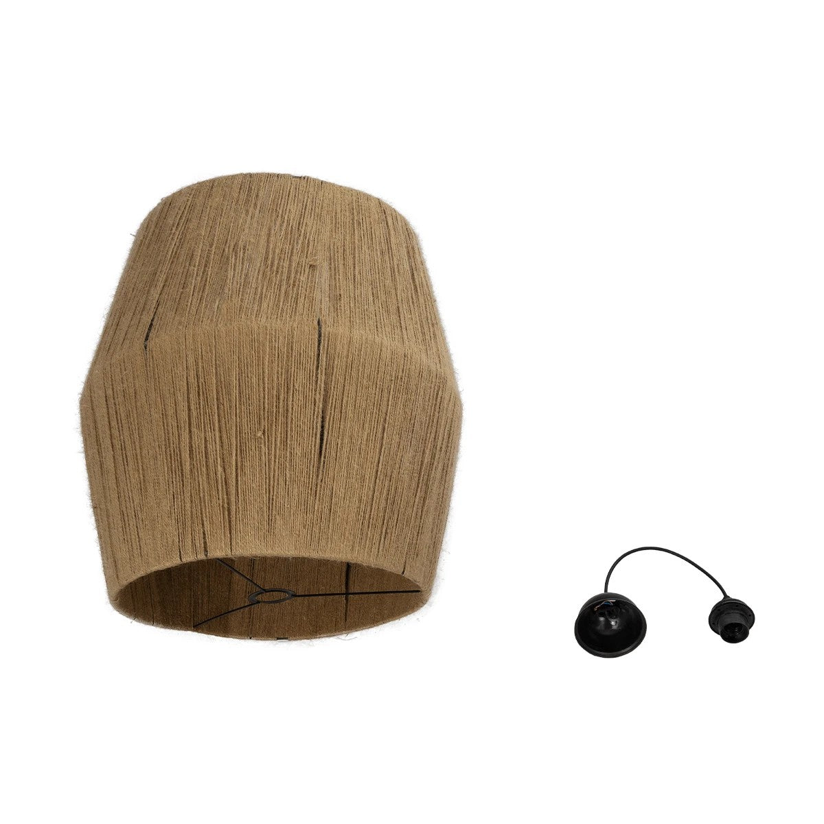 CONE 205-0058 Boho Κρεμαστό Φωτιστικό Οροφής με Ντουί 1 x E27 AC 220-240V IP20 - Μπεζ - M55 x Π55 x Υ50