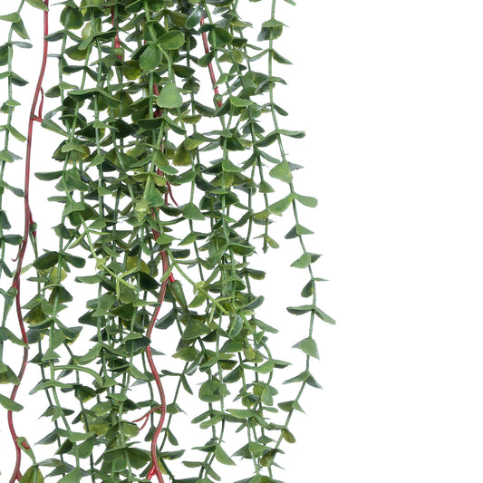 EUCALYPTUS HANGING PLANT 20618 Τεχνητό Διακοσμητικό Κρεμαστό Φυτό Ευκάλυπτος Υ130cm