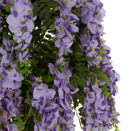 WISTERIA PURPLE 20682 Τεχνητό Διακοσμητικό Δέντρο Μωβ Βιστερία Μ60 x Π60 x Υ180