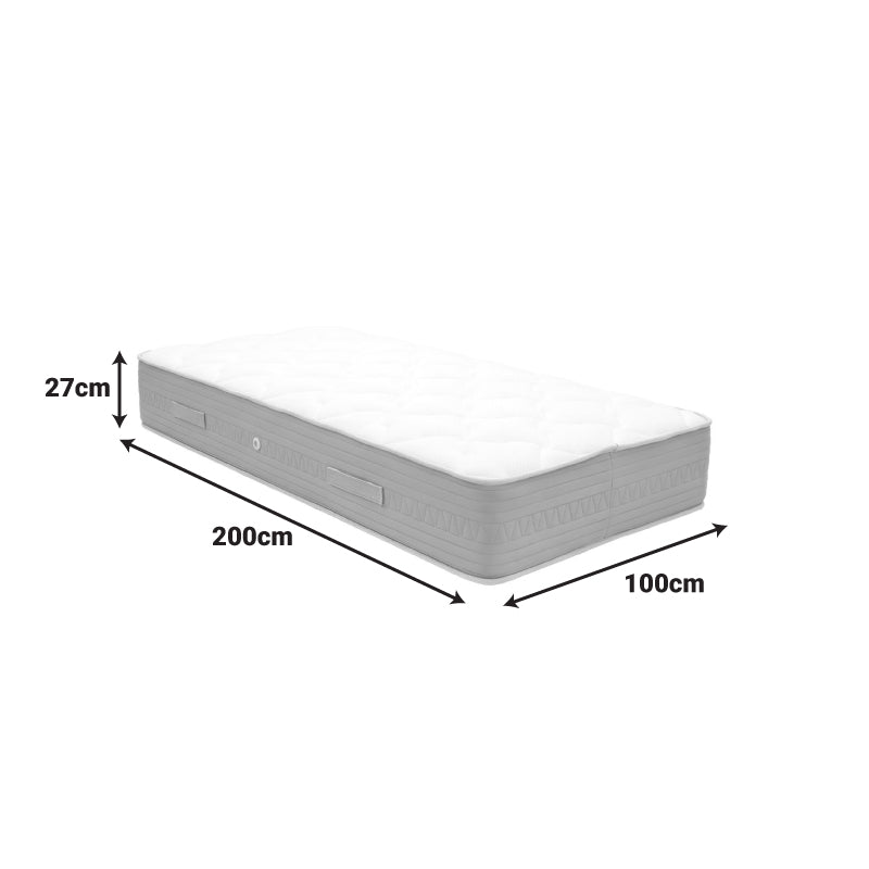 Στρώμα Sleepy Bonnel Spring Διπλής Όψης 27εκ 100x200εκ