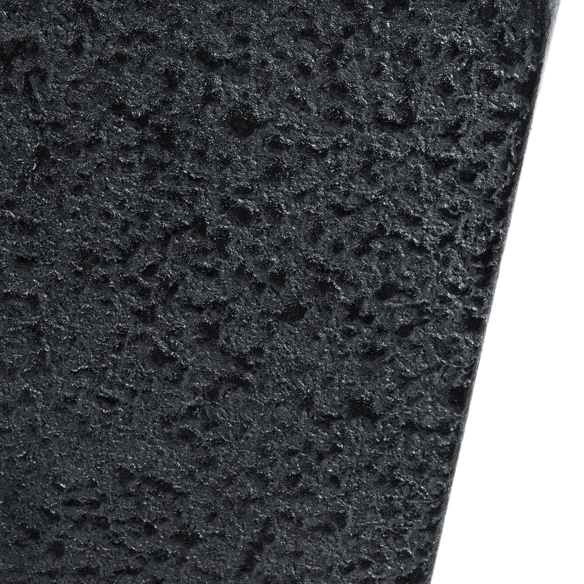 KARRASPIO 20770 Επιδαπέδιο Πολυεστερικό Τσιμεντένιο Κασπώ Γλάστρα - Flower Pot Μαύρο Μ34 x Π34 x Υ30cm