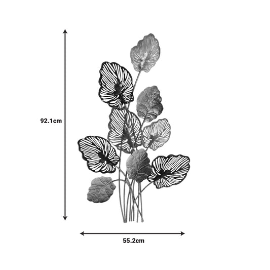 Διακοσμητικό Τοίχου Irida Μέταλλο Πολύχρωμο 55.2x2.5x92.1