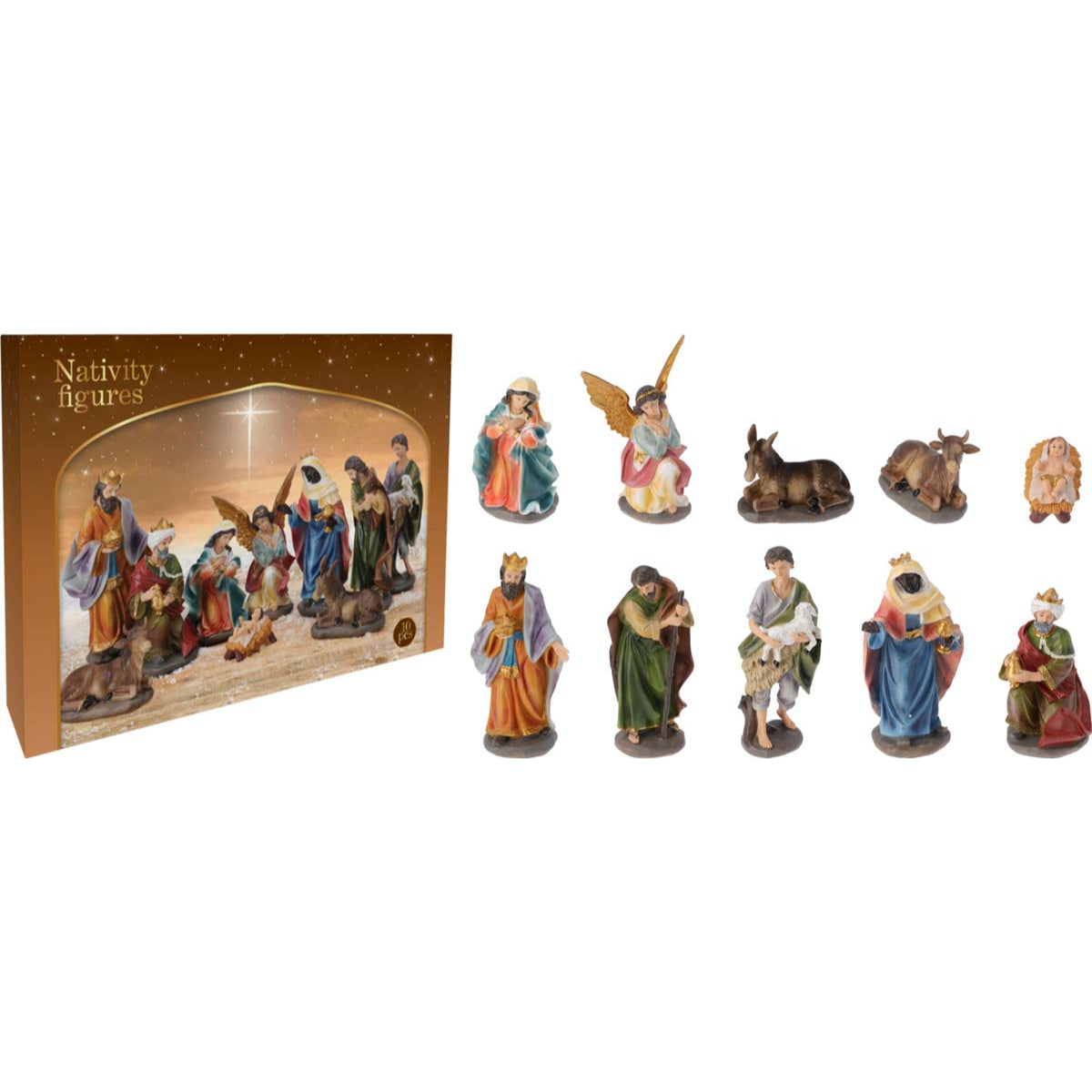 Φιγούρες Φάτνης Πολυρεζίν 13-20εκ S/10