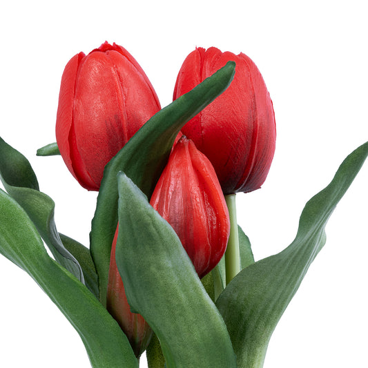 RED TULIP 21094 Διακοσμητικό Φυτό Κόκκινη Τουλίπα Υ23cm