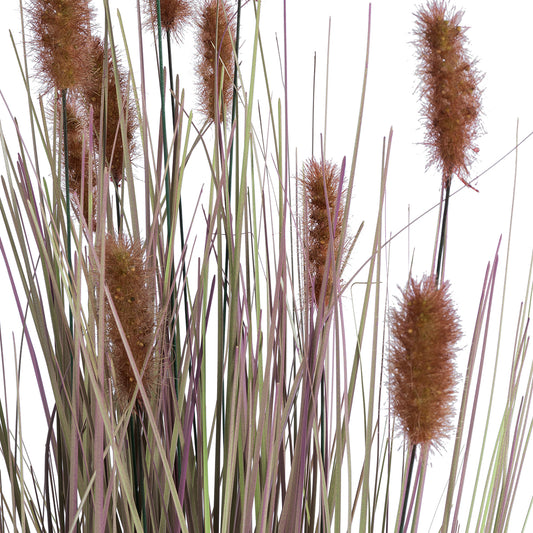 BROWN LAGURUS 21099 Διακοσμητικό Φυτό Καφέ Λαγοουρά Υ70cm