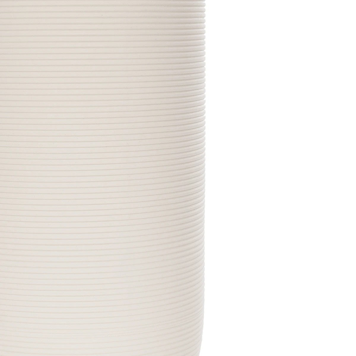 BLANCO 21247 Διακοσμητική Κεραμική Γλάστρα Γκρι Π18 x Μ18 x Υ16 cm