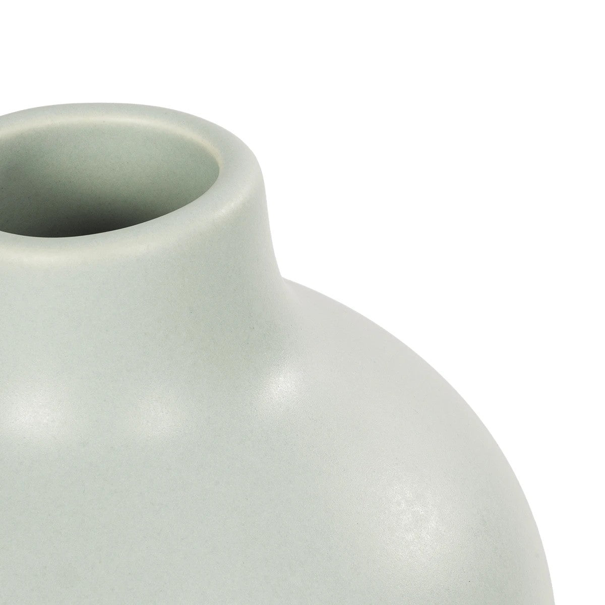 EMERALD 21279 Διακοσμητικό Κεραμικό Βάζo Τιρκουάζ Π12 x Μ12 x Υ14cm