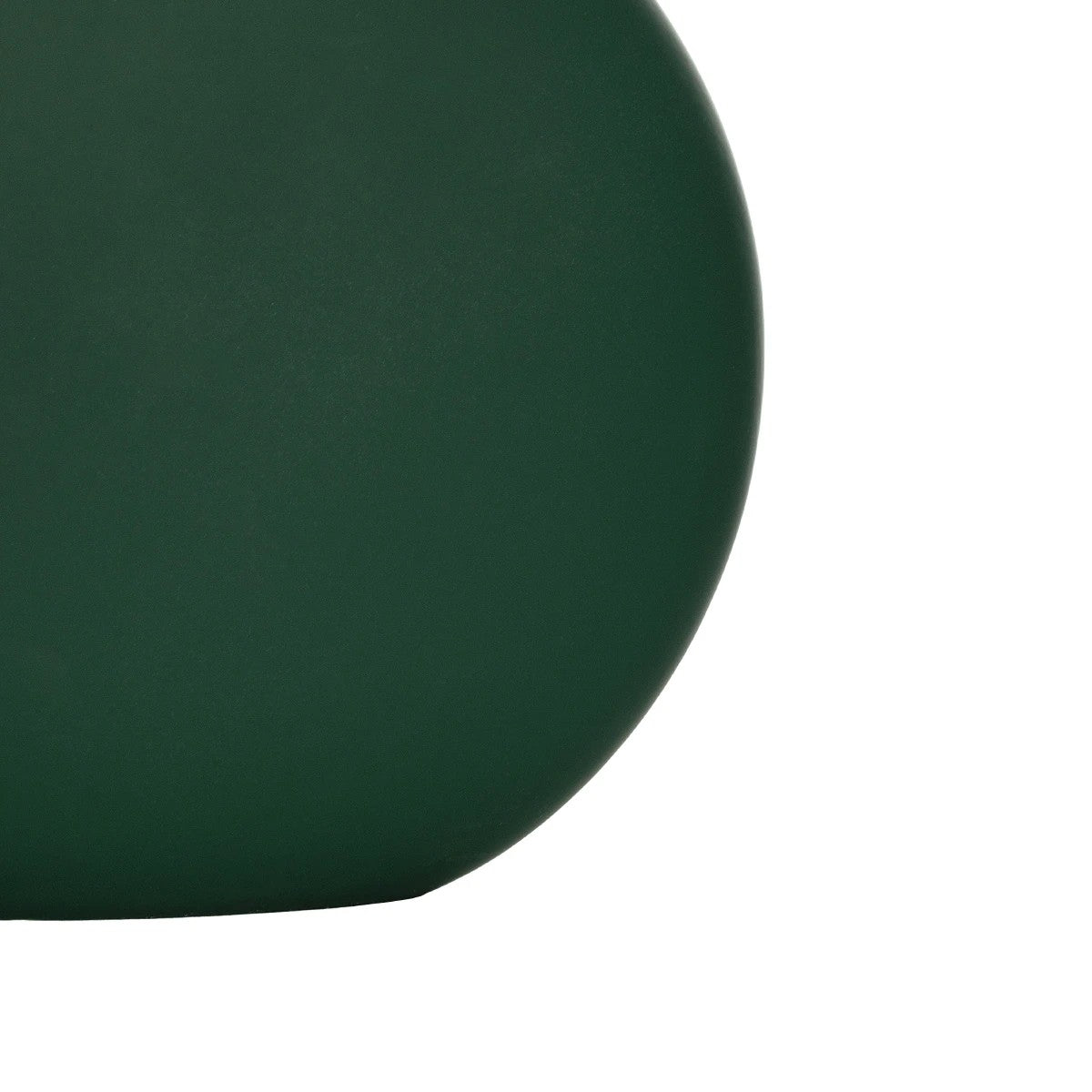 MENORCA 21292 Διακοσμητικό Κεραμικό Βάζo Πράσινο Π15 x Μ15 x Υ14cm