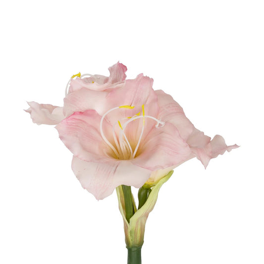 PINK KAFFIR LILY BRANCH 21390 Τεχνητό Διακοσμητικό Κλαδί Ροζ Κρίνο Y58cm