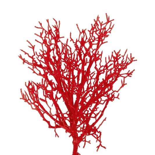 RED CORAL BRANCH 21468 Τεχνητό Διακοσμητικό Κλαδί Κόκκινο Koράλι Y35cm