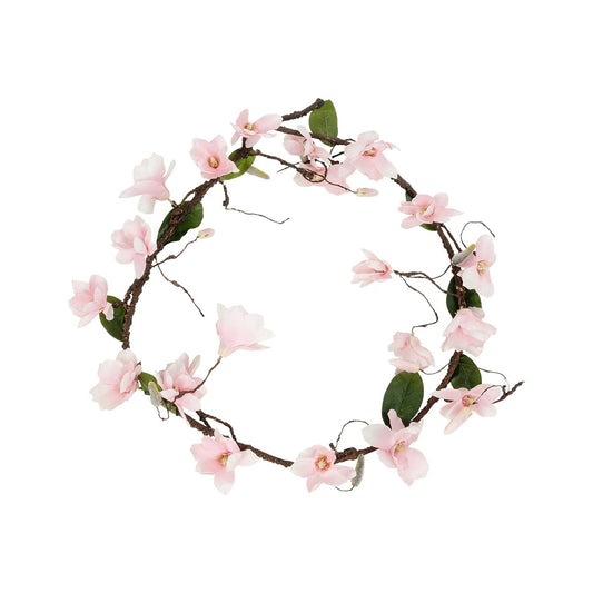 MANGOLIA FLOWER VINE 21469 Τεχνητό Διακοσμητικό Κλαδί Μανόλιας Y180cm