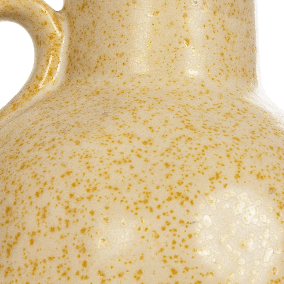 SCHEELITE 21508 Διακοσμητικό Κεραμικό Βάζo Μπεζ Φ11 x Υ12 cm