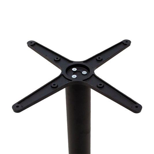 Βάση Τραπεζιού Ntona Μεταλλική Μαύρη 62x62x108