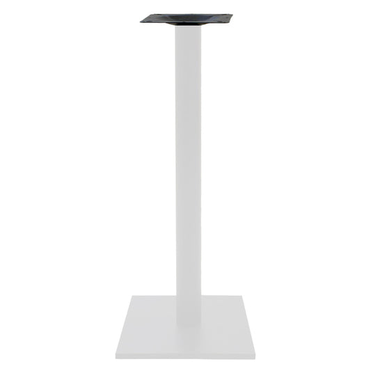 Βάση Τραπεζιού Bar Staid Μεταλλική Λευκή-Μαύρη 40x40x94