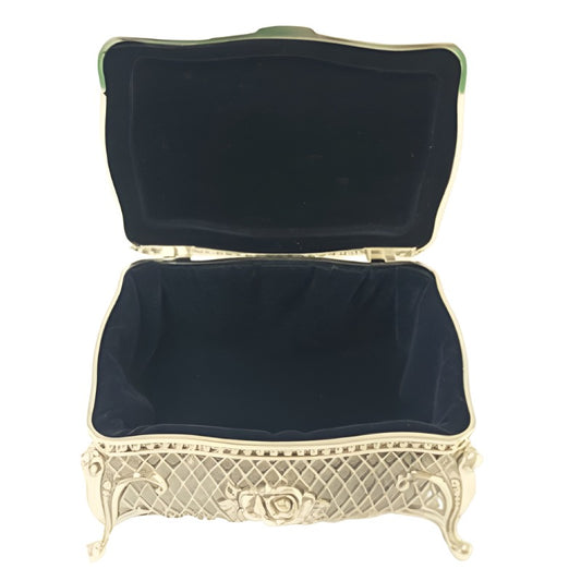 Μπιζουτιέρα Επάργυρη Ασημί 10x8x6