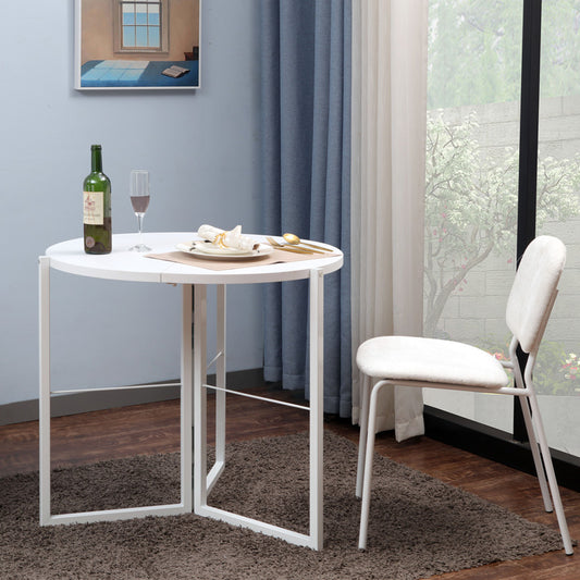 Τραπέζι Talen σε Λευκή Απόχρωση Φ80x74