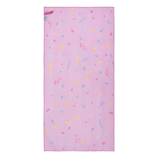 Πετσέτα Θαλάσσης Διπλής Όψης Παιδική Microfiber Αrt 2267 Ροζ