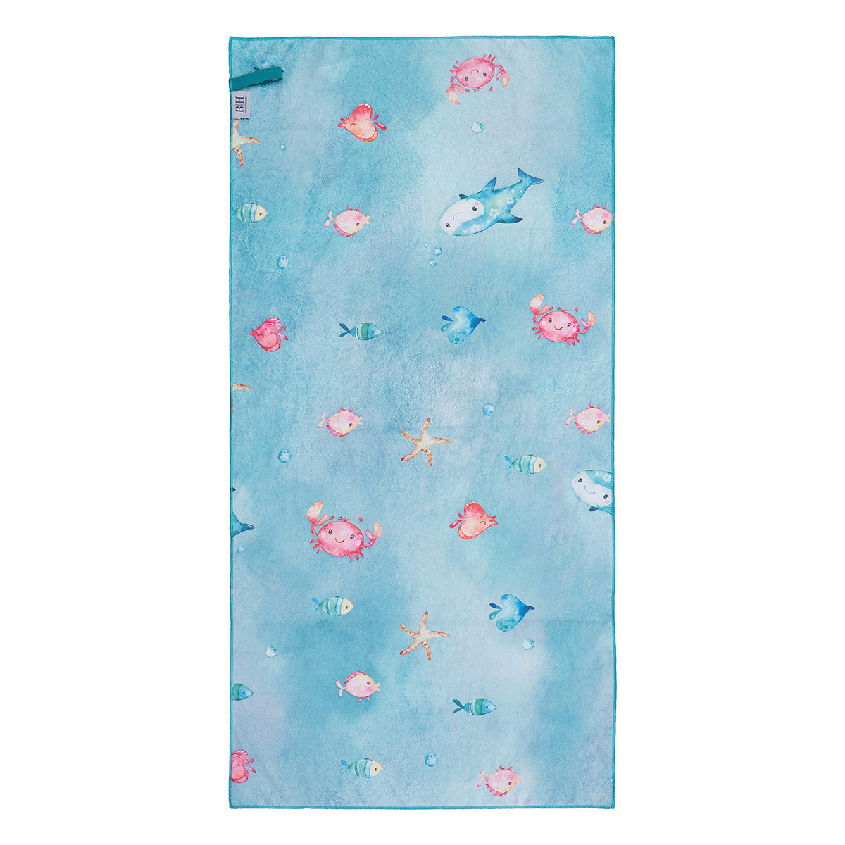 Πετσέτα Θαλάσσης Διπλής Όψης Παιδική Microfiber Αrt 2269 Βεραμάν