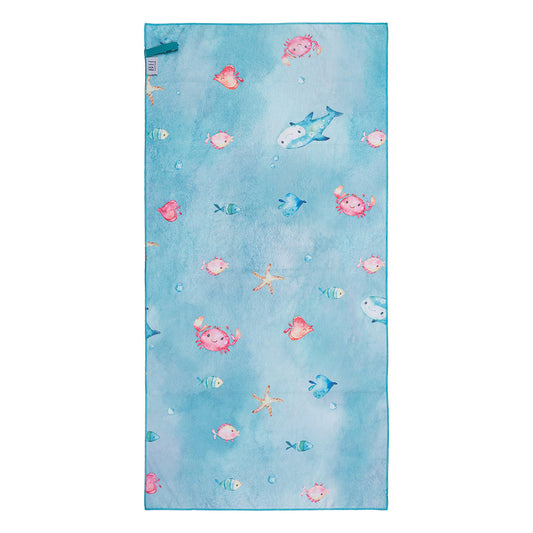 Πετσέτα Θαλάσσης Διπλής Όψης Παιδική Microfiber Αrt 2269 Βεραμάν