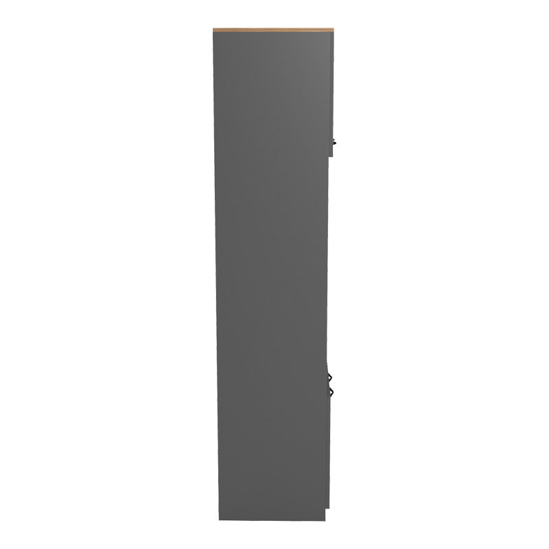 Ντουλάπα Κουζίνας Rowan σε Oak-Ανθρακί Απόχρωση 60x42x182