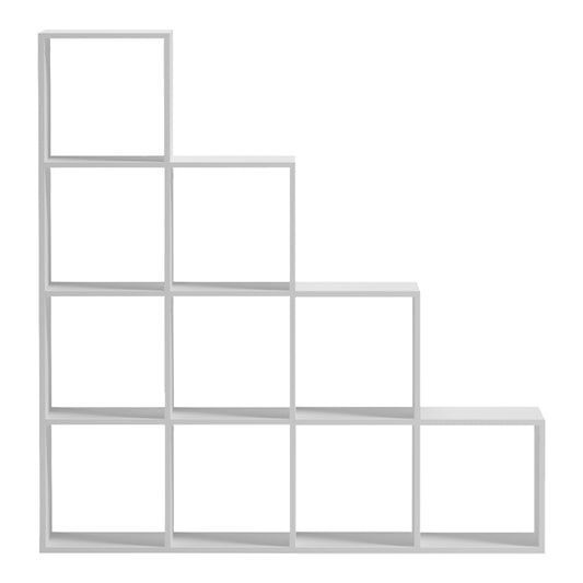 Βιβλιοθήκη Scala Λευκό 129.5x29x129.5