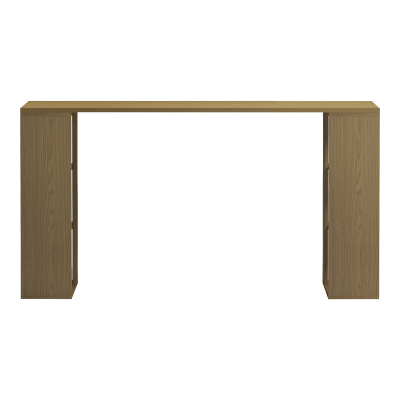 Γραφείο με Ραφιέρα Colmar σε Ανοιχτό Καρυδί 140x60x75