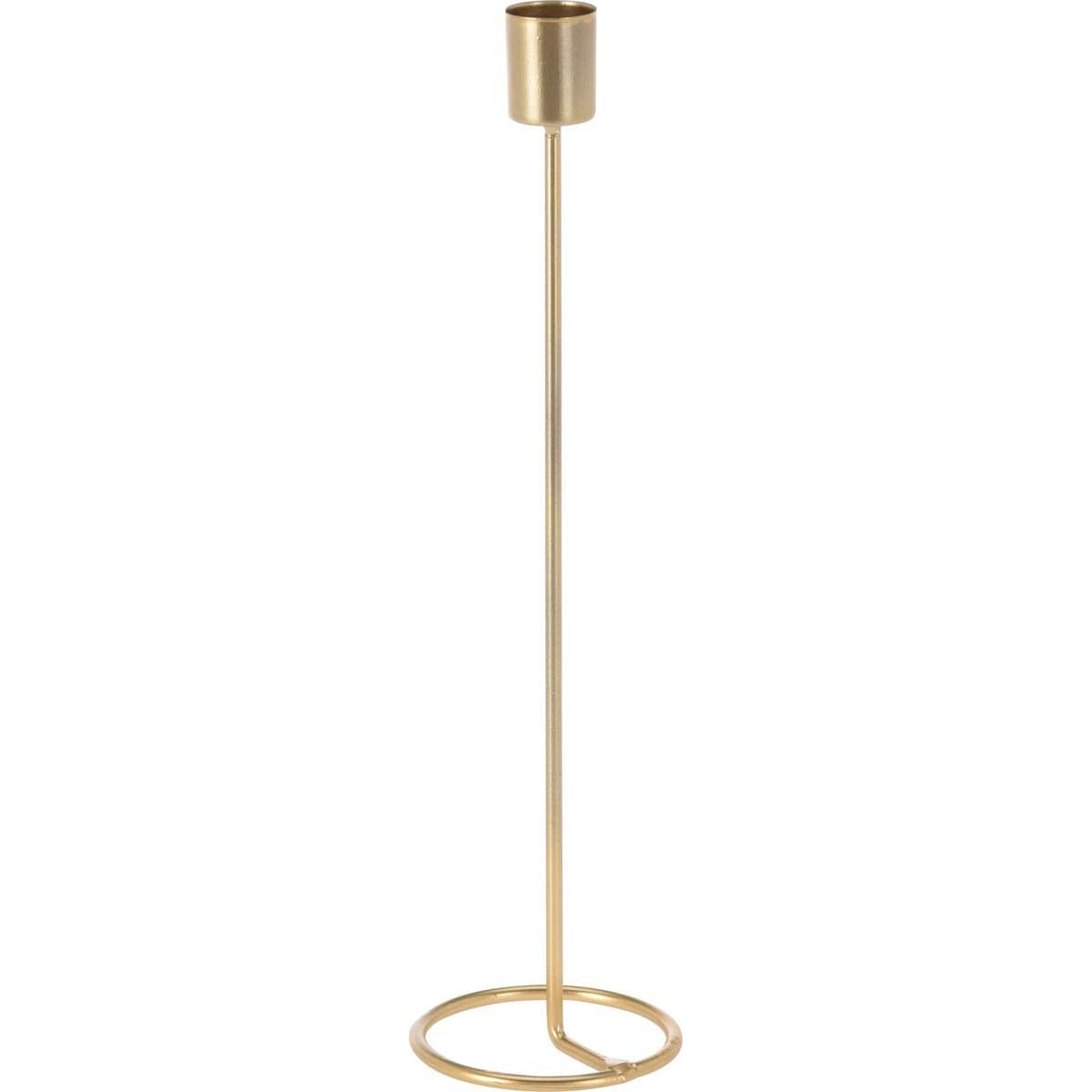 Κηροπήγιο Αλουμινίου Χρυσό 30εκ