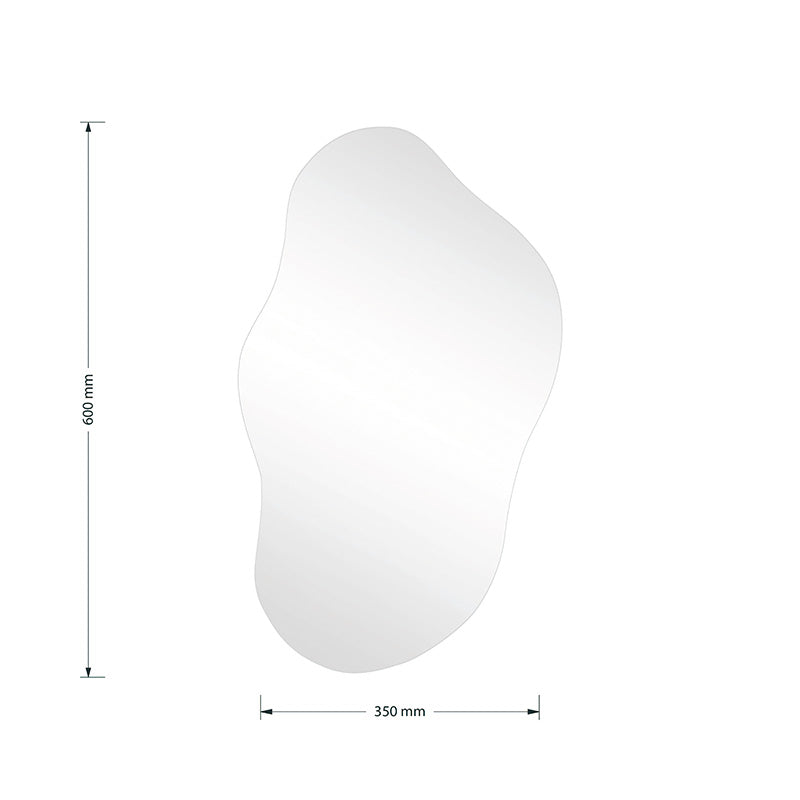 Καθρέπτης Ιrregular 2 35x1x60