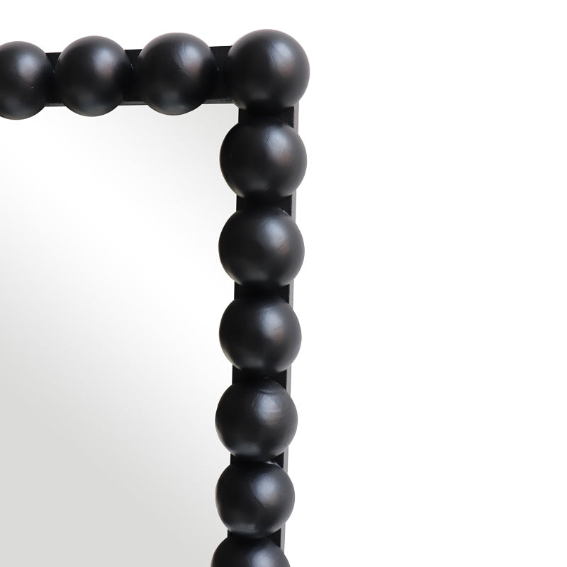 Καθρέπτης Ledalo Ξύλο σε Μαύρη Απόχρωση 45x4.5x130