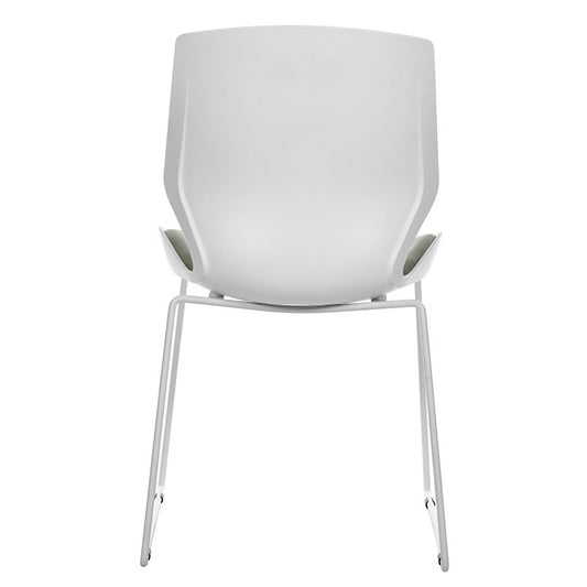 Καρέκλα Γραφείου Επισκέπτη Genuine PP Λευκό-Γκρι