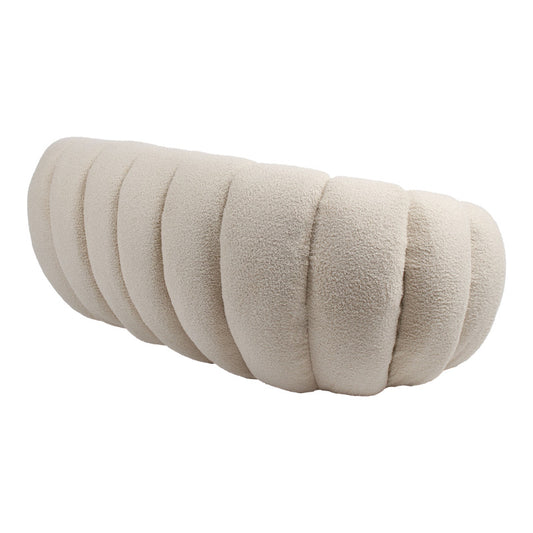 Καναπές 2θέσιος Yannick Μπουκλέ Ύφασμα σε Μπεζ Απόχρωση 148x92x62