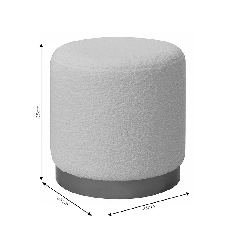 Σκαμπό Dash Βελούδο Κυπαρισσί-Χρυσό Φ35x35