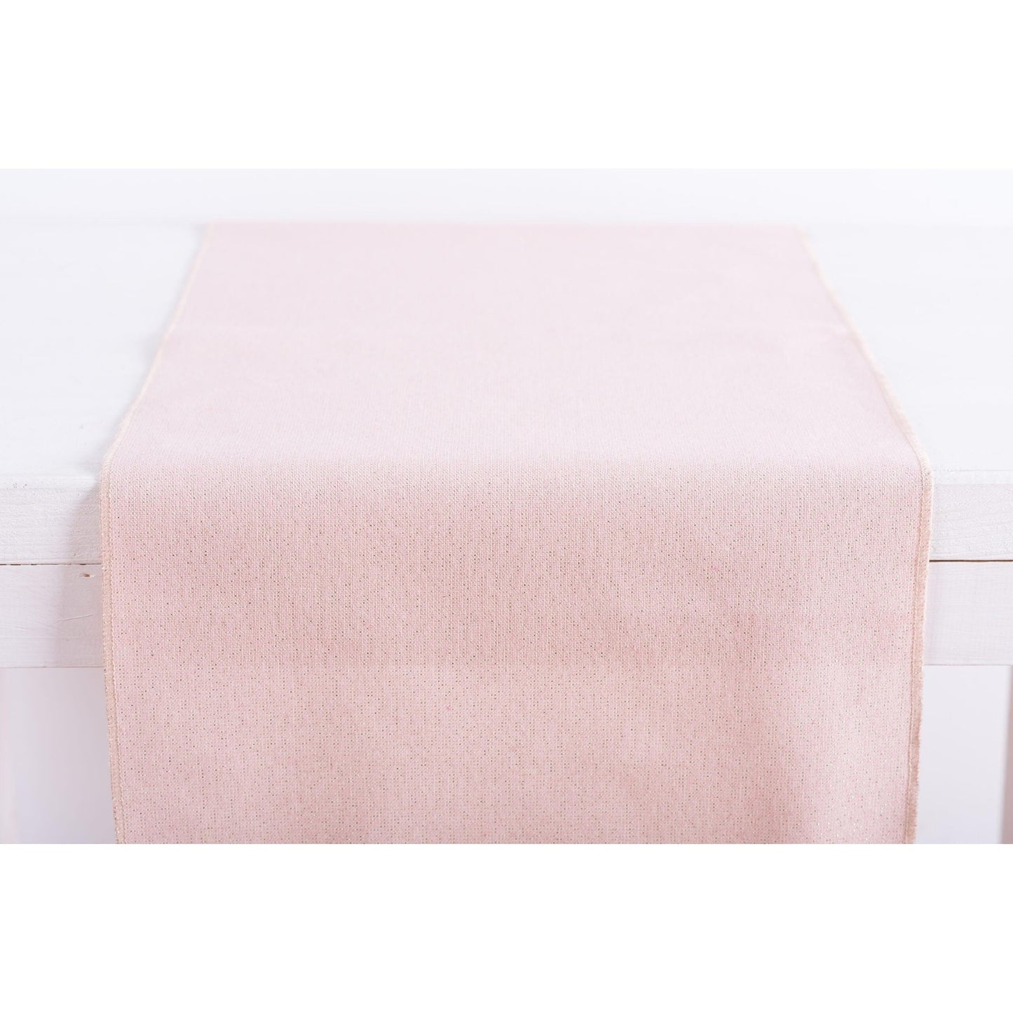 Ράννερ Ροζ Χρυσό Lurex 32x250εκ