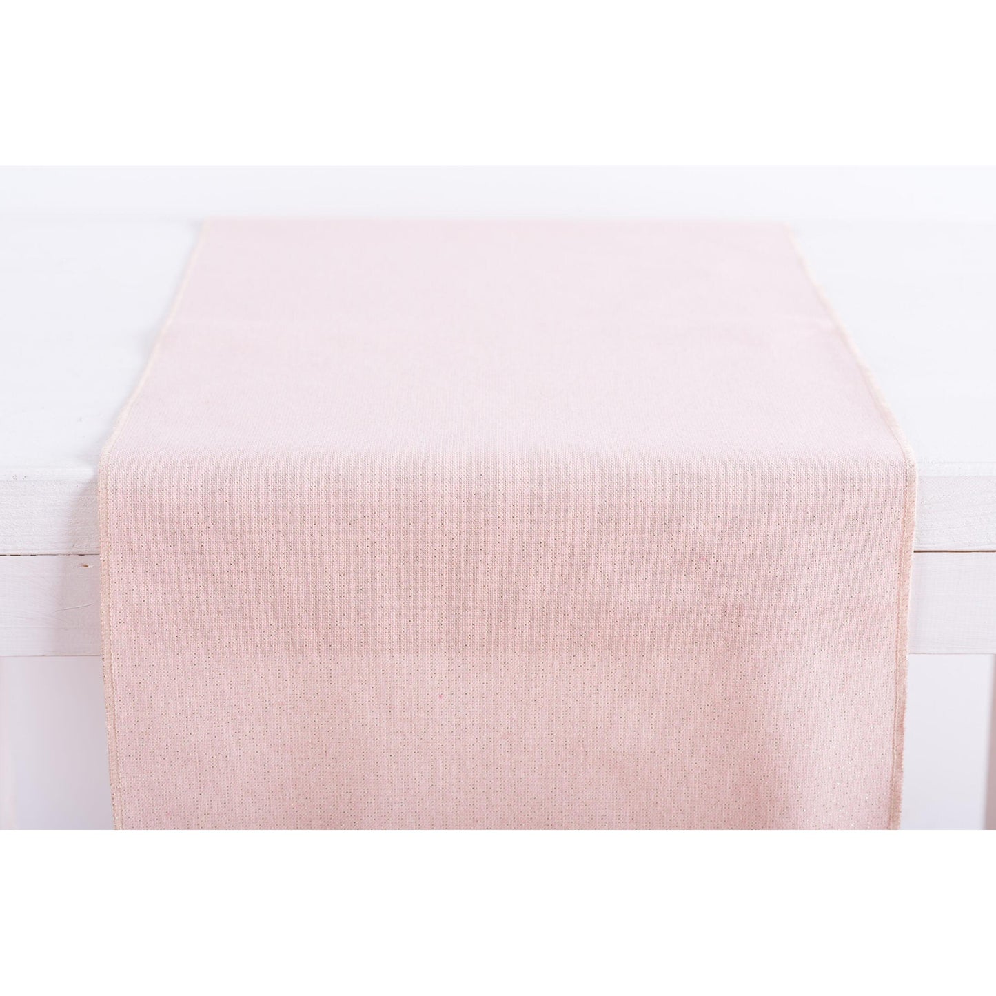 Ράννερ Ροζ Χρυσό Lurex 32x150εκ