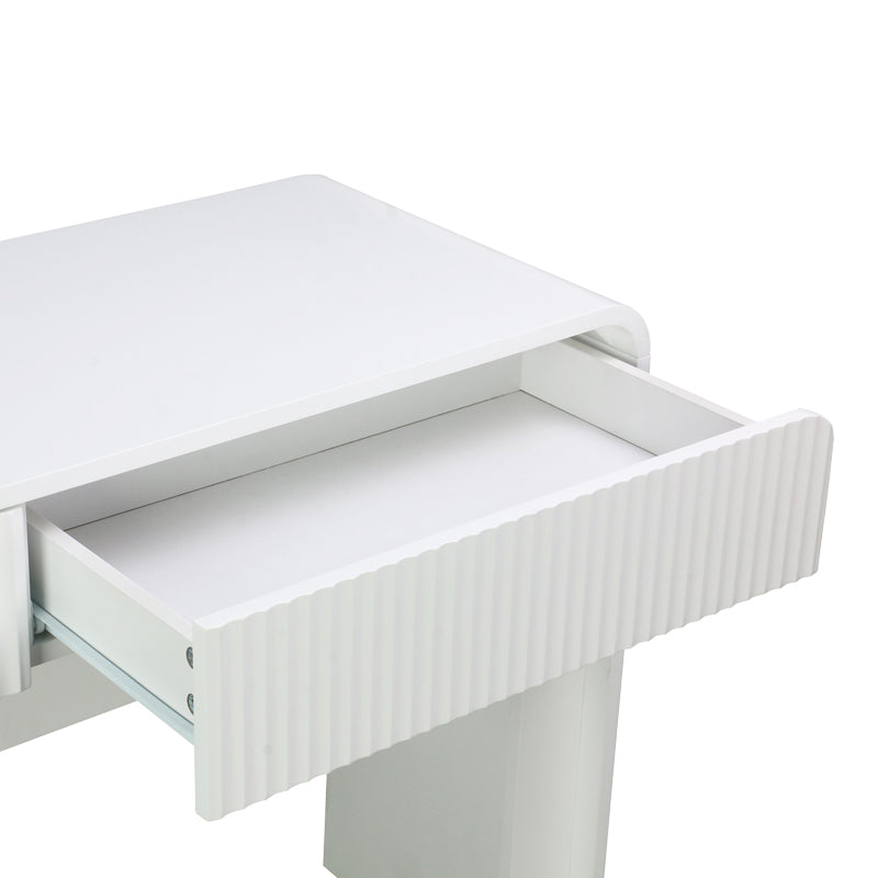 Κονσόλα Zeplen Λευκό MDF 110x38x75