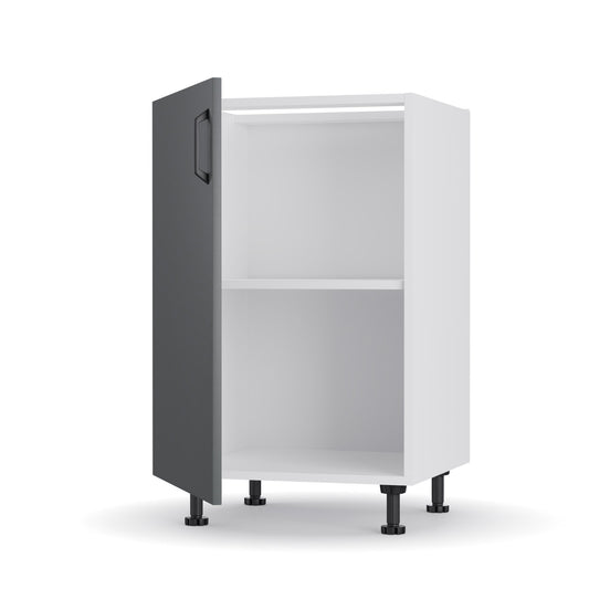 Modest Κάτω Ντουλάπι Ανθρακί 50x48x82