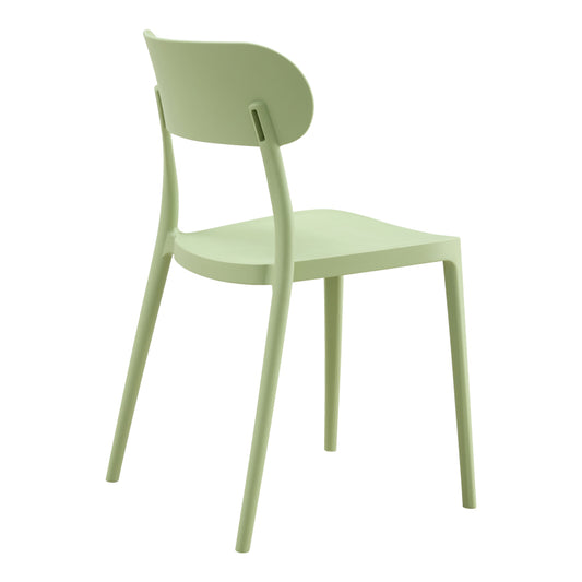 Καρέκλα Amvroan Στοιβαζόμενη με UV Protection PP Μέντα 51x49x79.5