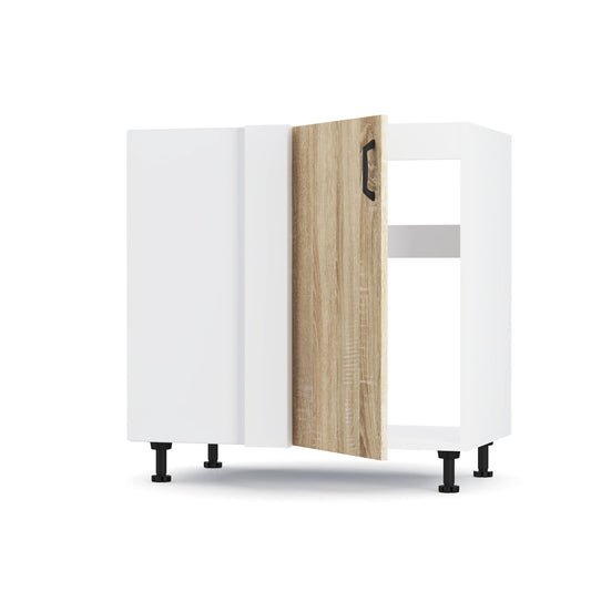 Modest Κάτω Γωνιακό Ντουλάπι Σονόμα 80x48x82