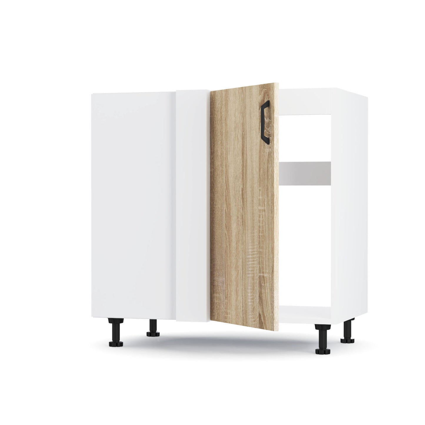 Modest Κάτω Γωνιακό Ντουλάπι Σονόμα 80x48x82