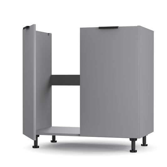 Craft Ντουλάπι Νεροχύτη Γραφίτη 80x48x82