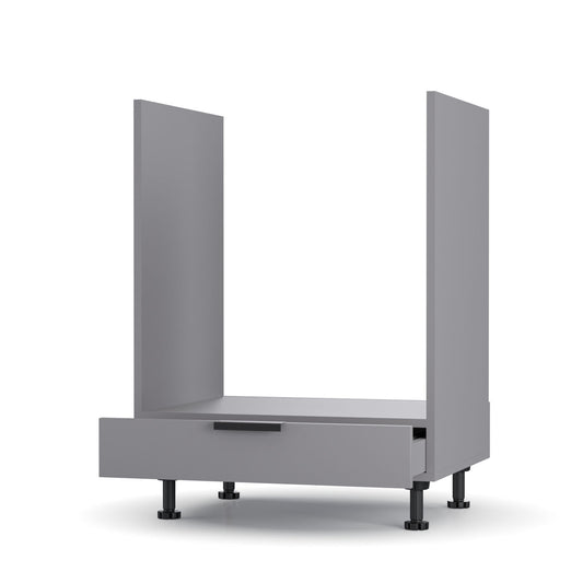 Craft Κάτω Ντουλάπι Φούρνου Γραφίτης 60x48x82