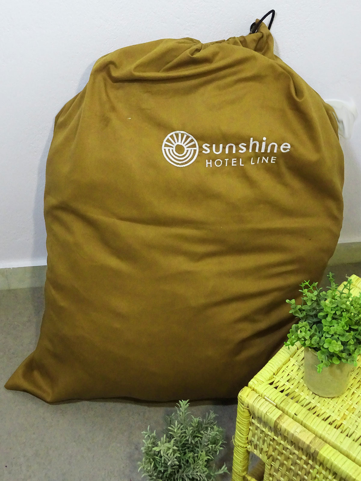 Σάκος Υφασμάτινος Επαγγελματικός Mustard 75x95εκ