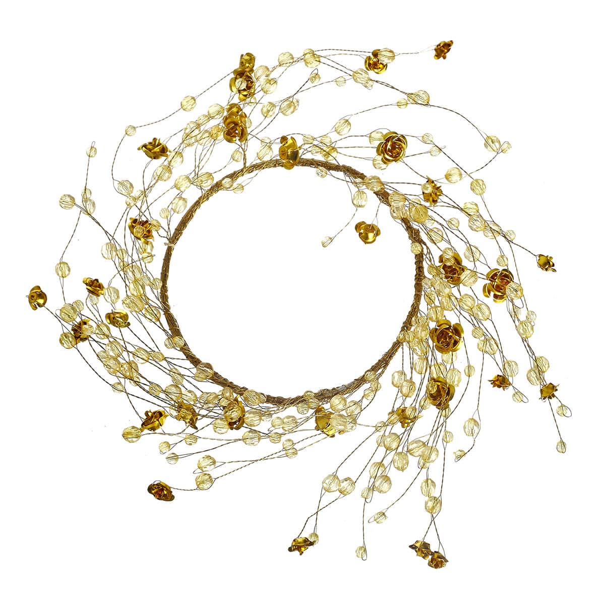 Στεφανάκι με Πέρλες 12εκ